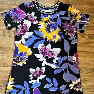 Susan Graver Floral Blouse